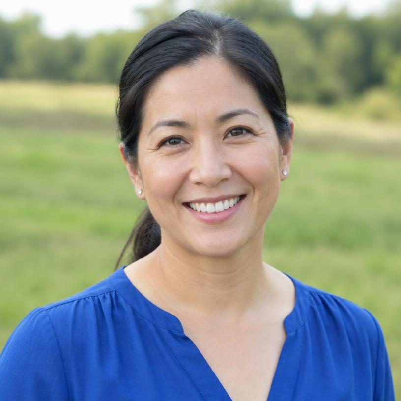 Grace Park, dog training client